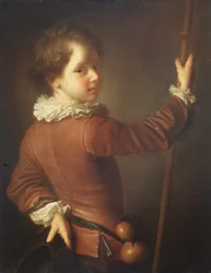 Porträt eines jungen Pilgers, 1725
